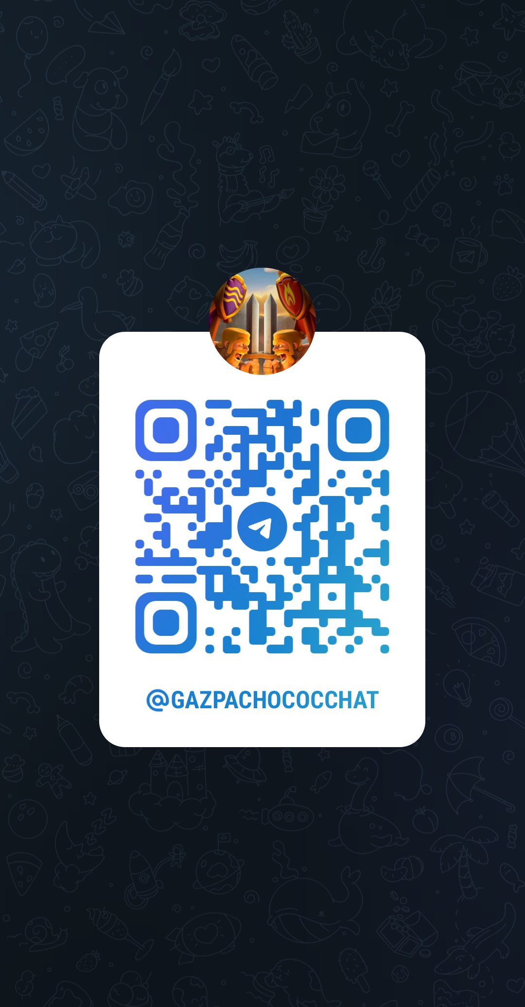QR del Canal de chat Telegram